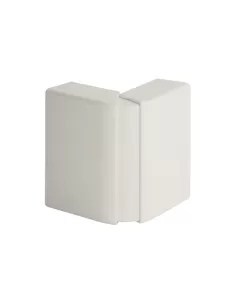 Bocchiotti b02431 white external corner neav for 120x40 channel